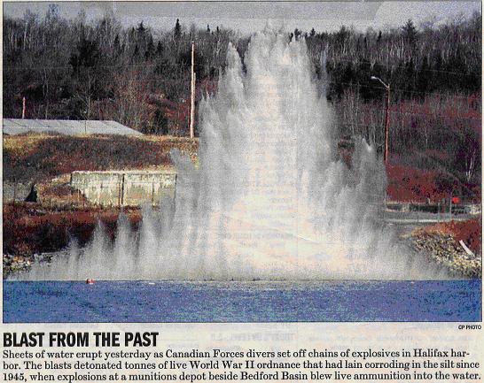 halifax explosion damage