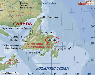  Newfoundland on And Longitude  54  34  West  Map Courtesy Of Msn Encarta Maps Com